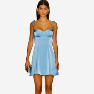 Katie May NWT French Blue Candy Mini Slip Dress NWT Size Medium